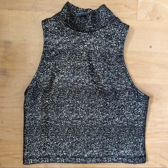 Silver Nasty Gal Top - Picture 6 of 7